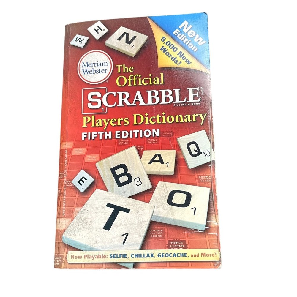 The Official Scrabble Players Dictionary Fifth Edition Paperback u